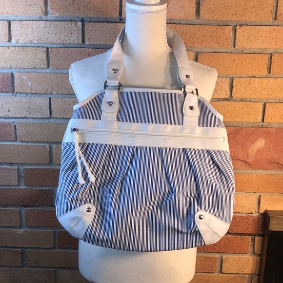 Nautical striped handbag - Picture 3 of 6